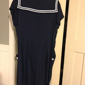 NWOT Torrid Retro Sailor Romper